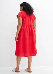 Jurk van zachte mousseline, bonprix