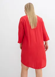 Tuniekjurk met structuureffect in een soepele viscosemix, bonprix
