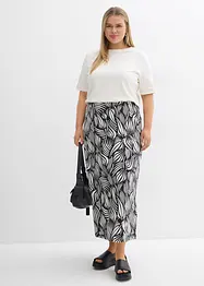 Jersey rok van katoen met stretch, bonprix