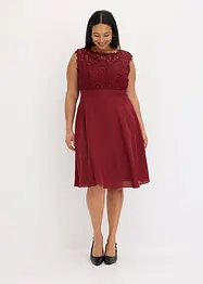 Jurk met kant, bonprix