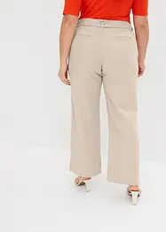 7/8 broek met comfortband van puur katoen, bonprix