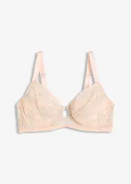 Minimizer bh met beugel en 2-kleurig lurex kant, bonprix
