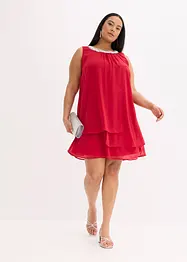 Chiffon Jurk met applicatie, bonprix