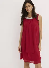 Chiffon Jurk met applicatie, bonprix