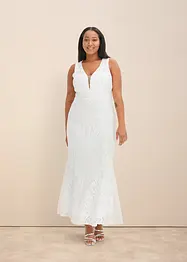 Trouwjurk met pailletten en afneembare tule rok, bonprix
