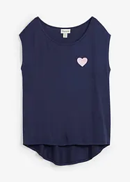 High-low shirt van soepel vallende viscosemix, bonprix