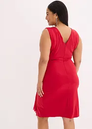 Jersey jurk met strassapplicatie, bonprix