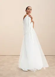 Trouwjurk met kant en chiffon, bonprix