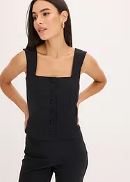 Blousetop met knopen, bonprix