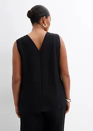 Blousetop van een crinkle-viscosemix, bonprix