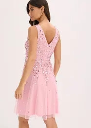 Jurk met pailletten, bonprix