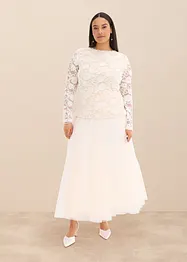 Longsleeve van kant, bonprix