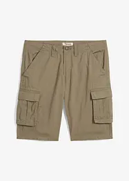 Cargo bermuda van katoen, relaxed fit, bonprix