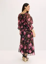 Maxi jurk van chiffon, bonprix