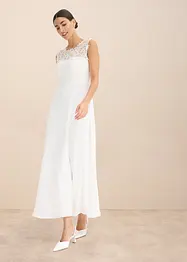 Maxi galajurk met kant, bonprix
