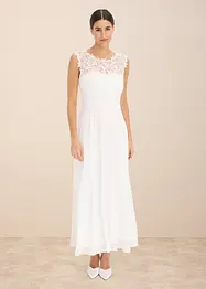 Maxi galajurk met kant, bonprix