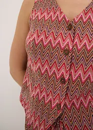 Gilet met gehaakte look, bonprix