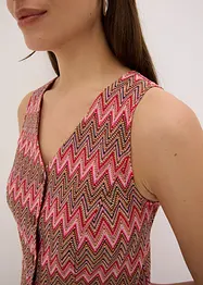 Gilet met gehaakte look, bonprix