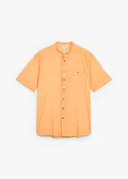 Overhemd in washed out look met korte mouwen, bonprix
