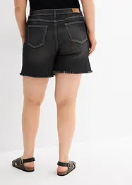 Stretch jeans short, mid waist, bonprix