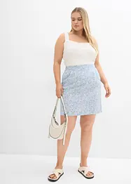 Minirok van vloeiende viscose, bonprix