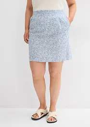 Minirok van vloeiende viscose, bonprix