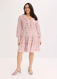 Jurk met volants, bonprix