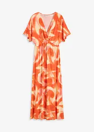 Maxi jurk met batikprint in een zachte viscosemix, bonprix
