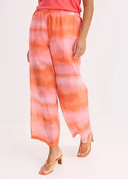 Wijde broek met batikprint, bonprix