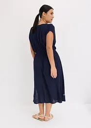 Boho midi jurk met borduursel, bonprix