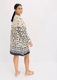 Korte boho jurk in linnenlook, bonprix