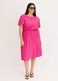 Jersey jurk van luchtige crêpe, bonprix