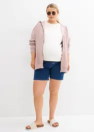 Zwangerschapsshort van stretchkatoen denim, bonprix