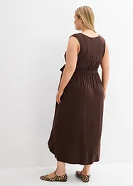 Maxi 2-in-1 zwangerschapsjurk met discrete borstvoedingsfunctie, bonprix