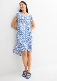 2-in-1 zwangerschaps- en borstvoedingsjurk van vloeiende viscose, bonprix