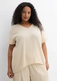 Shirt tuniek van zachte mousseline, bonprix