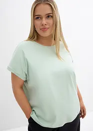 T-shirt met verlengde achterkant van zwaar katoen, bonprix