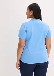 Katoenen shirt met ruches, bonprix