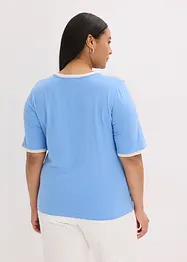 Shirt met kanten rand, bonprix