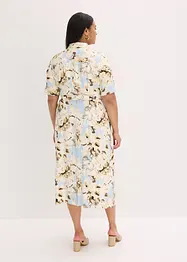 Overhemdjurk van viscose met een ceintuur (2-dlg. set), bonprix