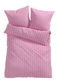 Dekbedovertrek met pompons, bonprix