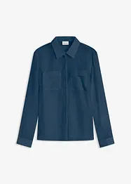 Transparante blouse met structuur, bonprix