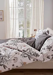 Transparant gordijn in linnen look (1 stuk), bonprix