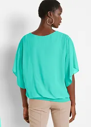 Chiffon blouse met ondershirt, bonprix