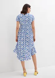 2-in-1 zwangerschaps- en borstvoedingsjurk van vloeiende viscose, bonprix