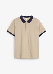 Piqué poloshirt van biologisch katoen, bonprix
