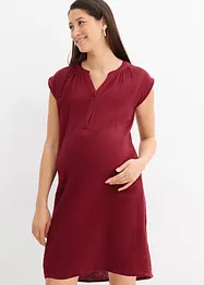 Mousseline zwangerschapsjurk/voedingsjurk van mousseline, bonprix