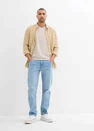 T-shirt met V-hals (set van 3), bonprix