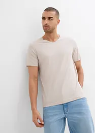 T-shirt met V-hals (set van 3), bonprix