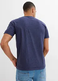 Henley shirt van puur katoen, korte mouw, bonprix